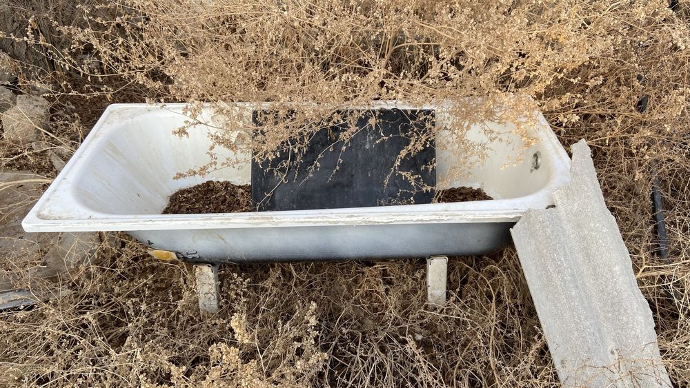 Ванна металлическая