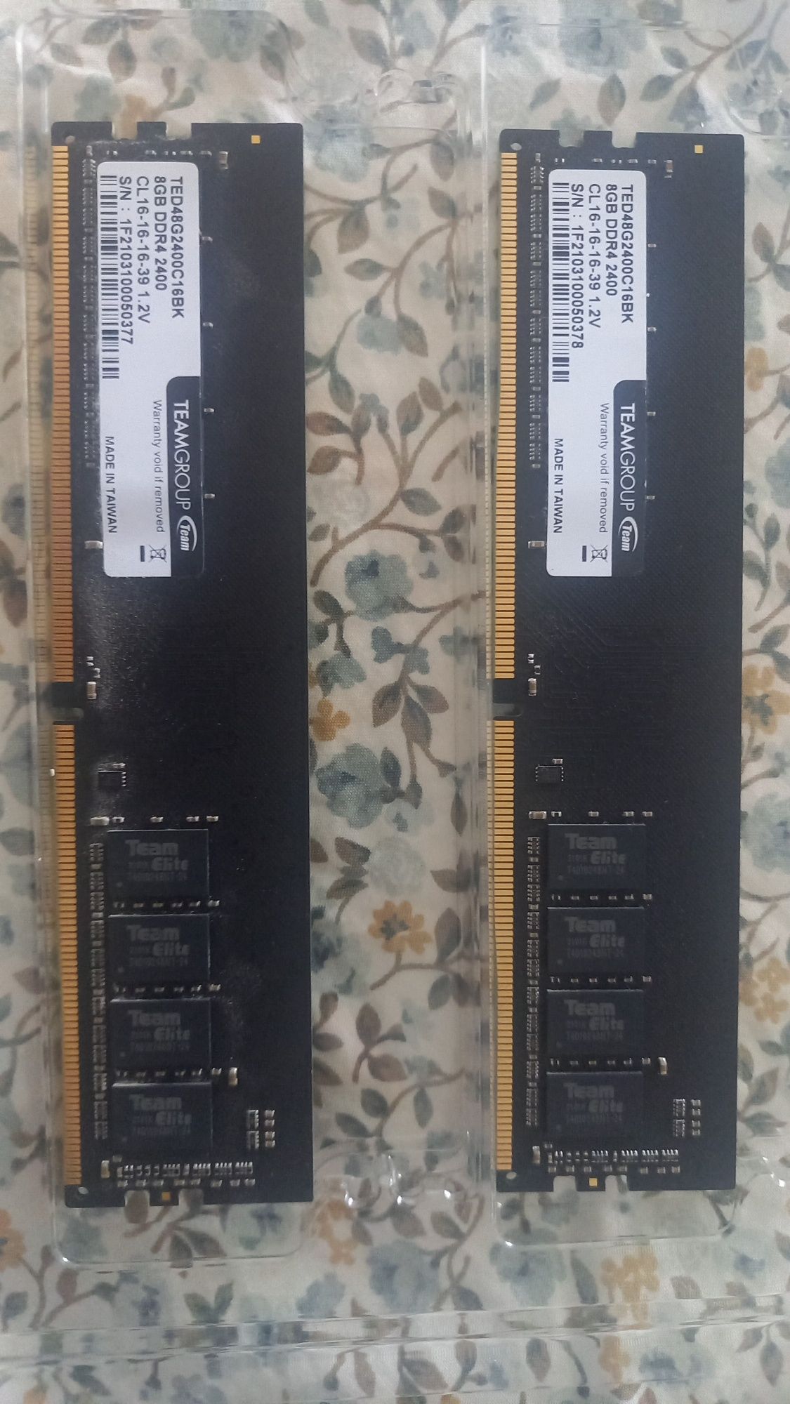 Kit memorie 16GB DDR4 2400MHz CL16 (2x8gb)