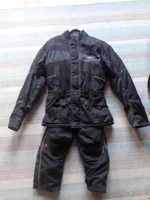 costum moto complet geaca + pantaloni