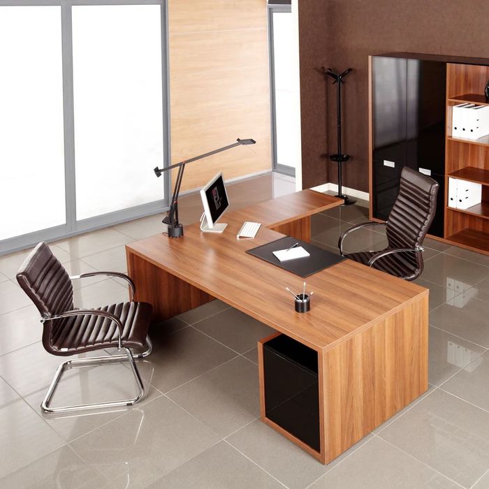 Set birou birou L plus dulap mobexpert