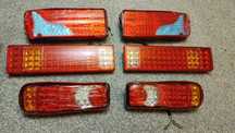 Set stopuri LED Remorci platforme autoutilitare TIR 12V 24V