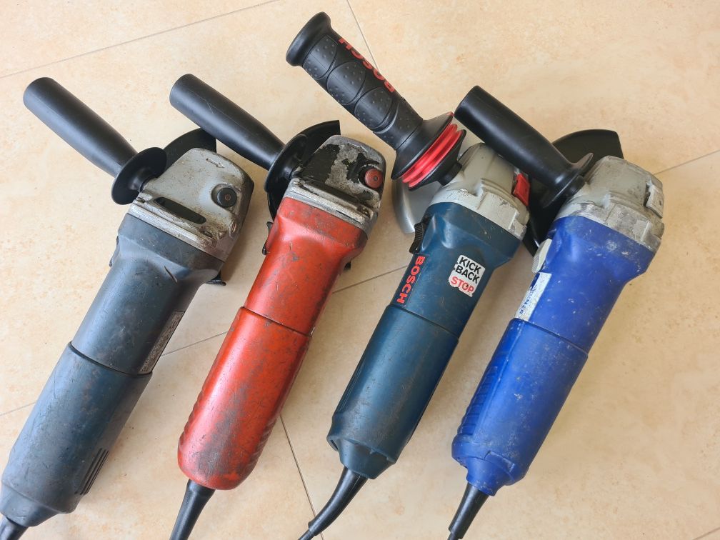 Bosch , Berner , Hilti - polizor unghiular .