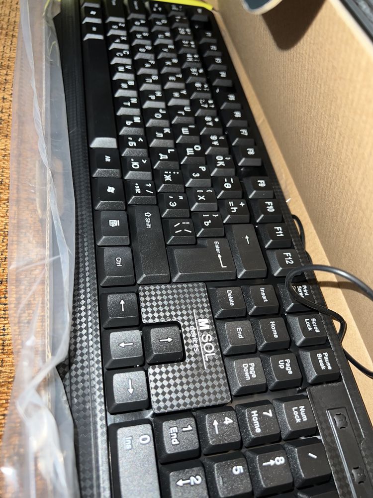 Клавиатура новая MSol x6