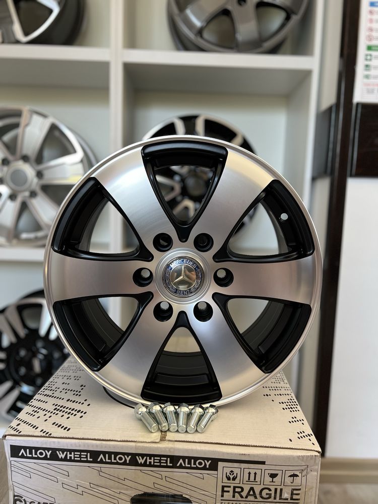Jante noi de greutate 16" 6X130 pt Mercedes Sprinter 906 907, Crafter