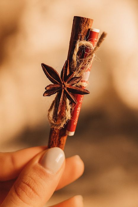 Ароматен натурален комплект – канела, портокал, анасон | Ръчна изработ