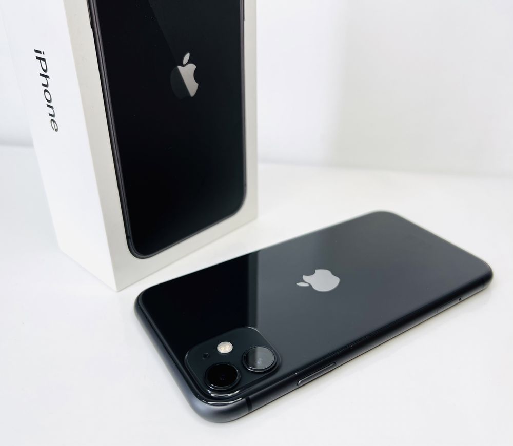 Apple iPhone 11 64GB Black 100% Батерия! Гаранция!