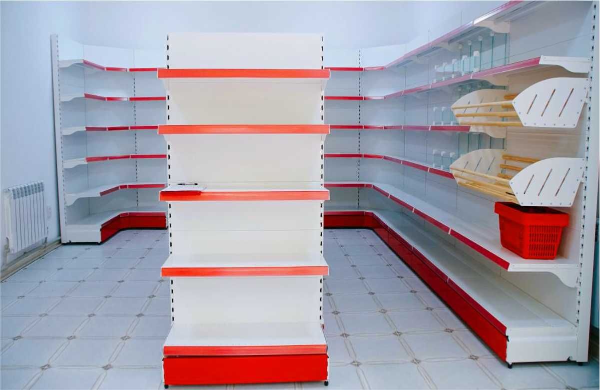 Торговые стеллажи экономичные, низкая цена