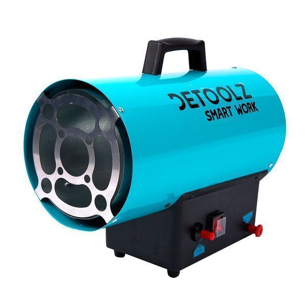 Газово топлинно оръдие gpl 220-240v 50hz мощност 15kw detoolz