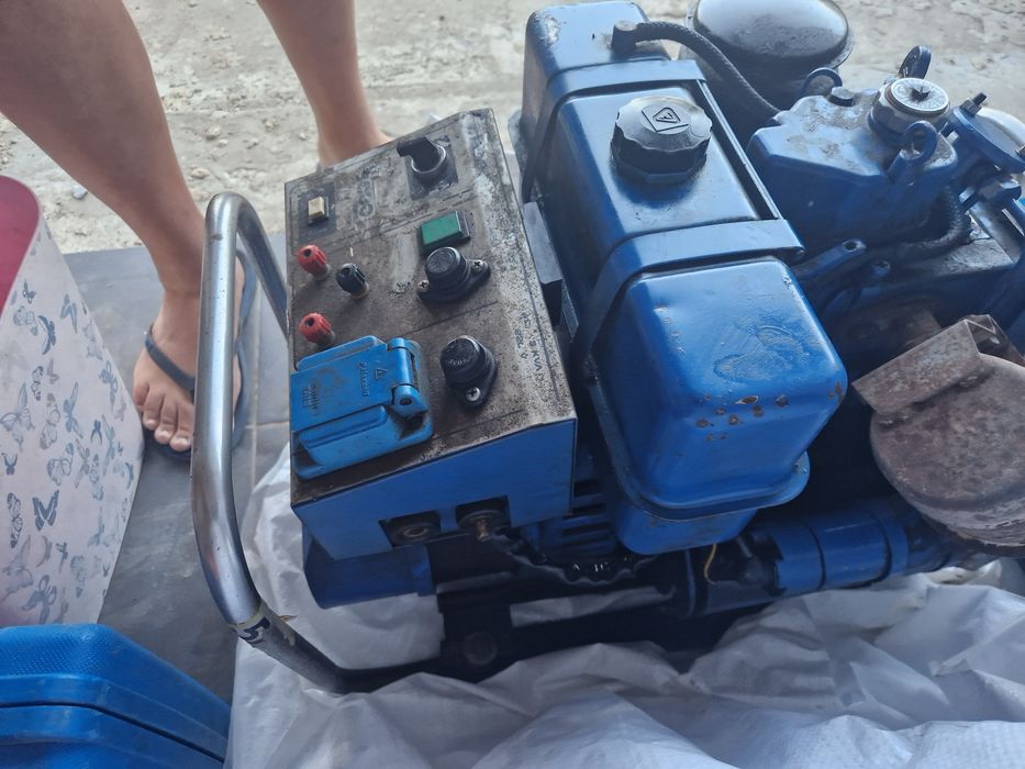 Generator cu motor lombardini pornire electrica