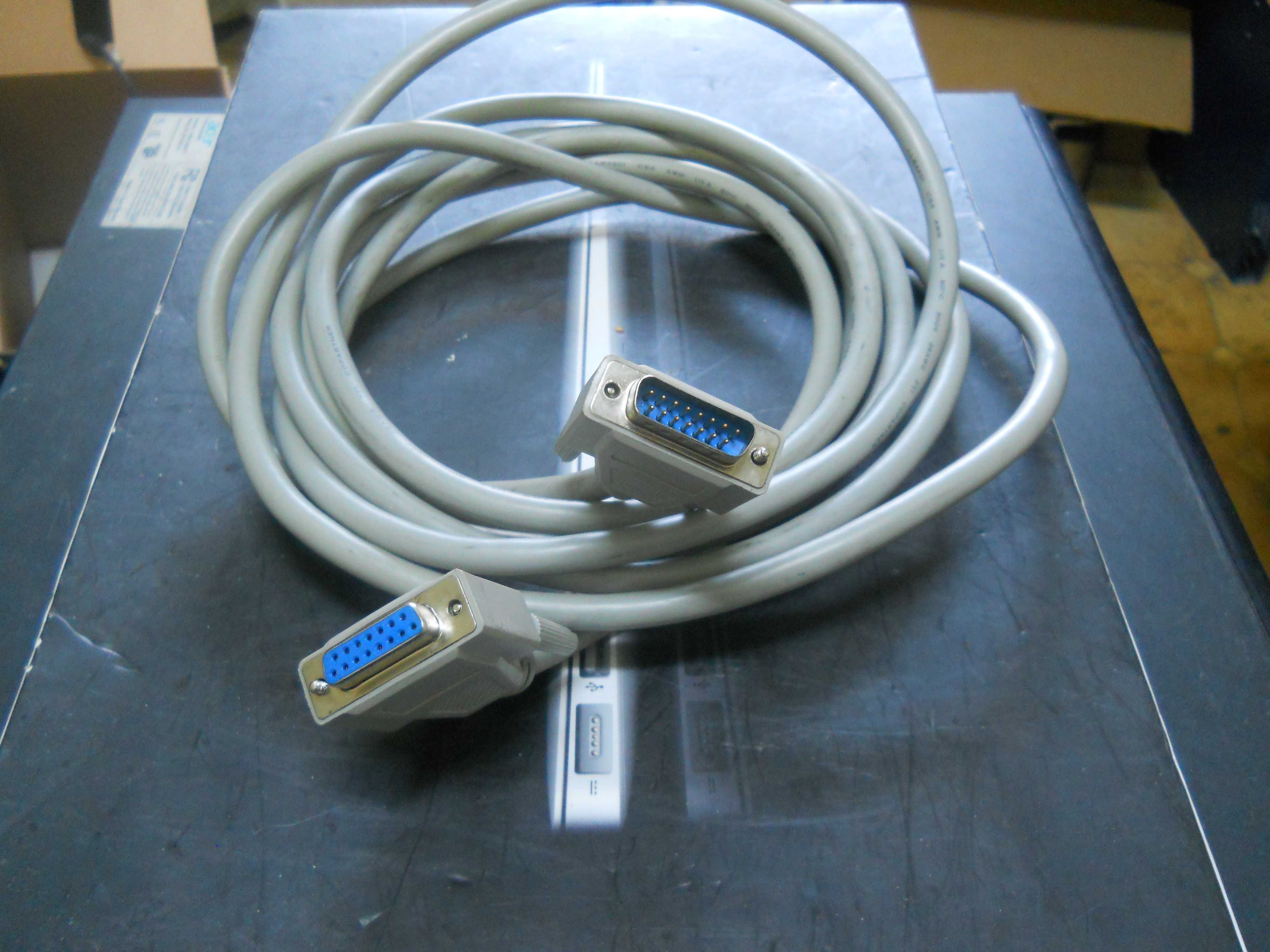 Cablu serial / SCSI DB15 tata la DB15 mama