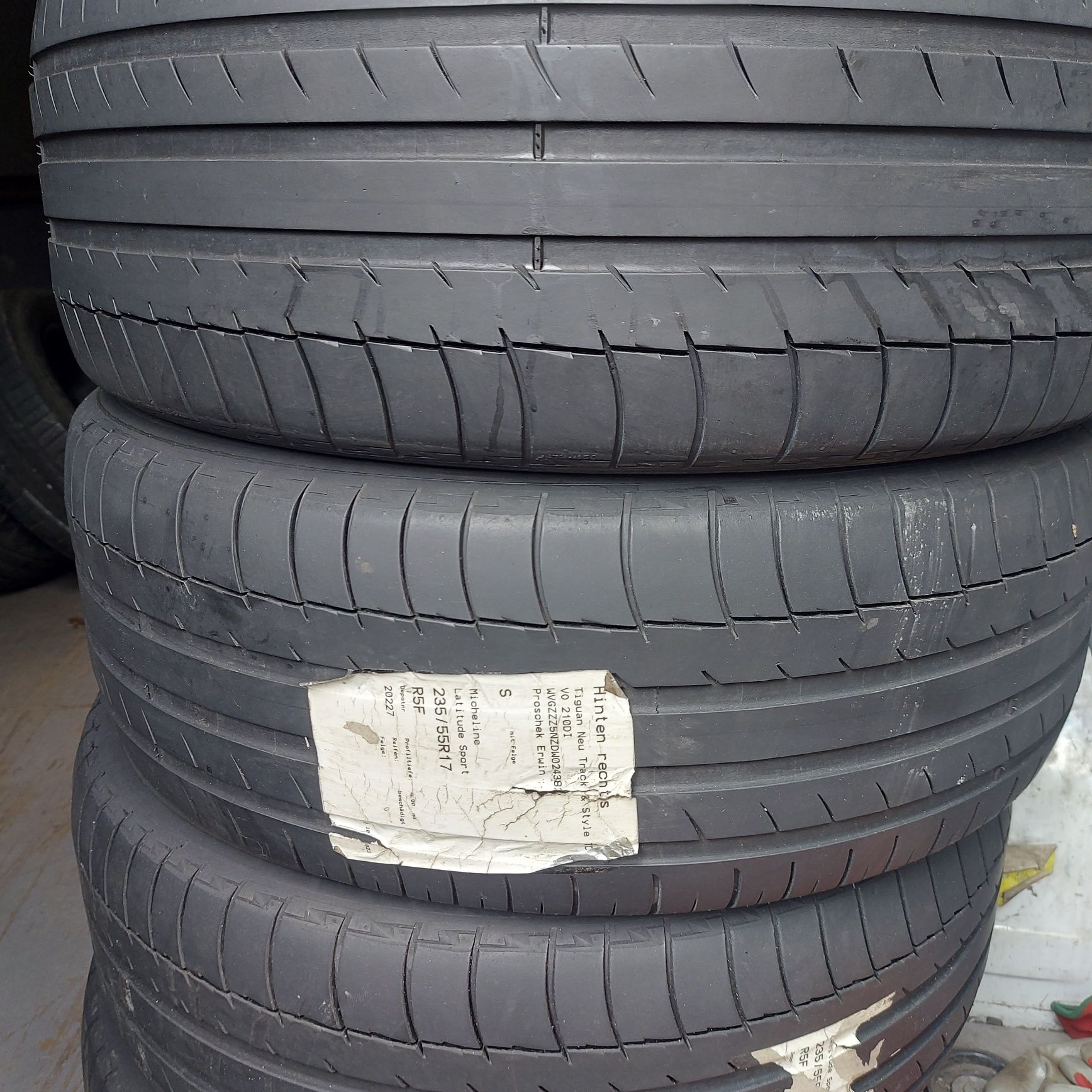 235/55/17"Michelin 4бр.гуми