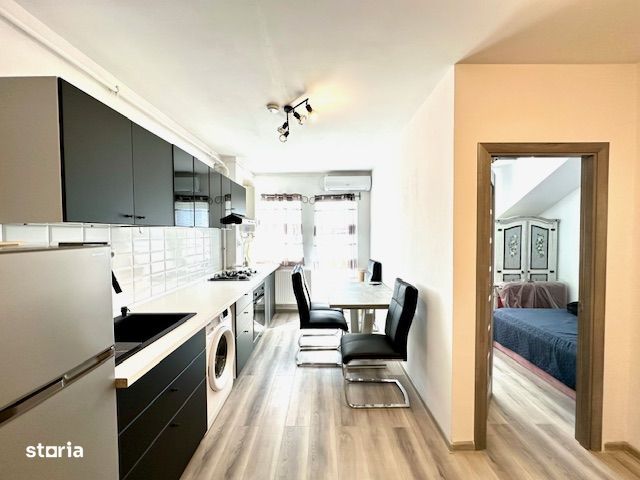 Garsonieră 40 mp mobilată, utilată zona Penny Brădet 300 Euro/lună