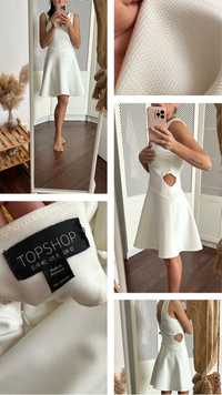 Платье белое topshop