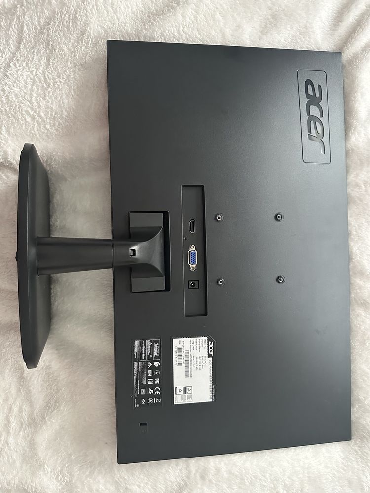 Monitor LED Acer 21.5, Full HD, 75 Hz, negru