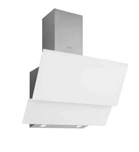 Стенен аспиратор бяло стъкло 500м³