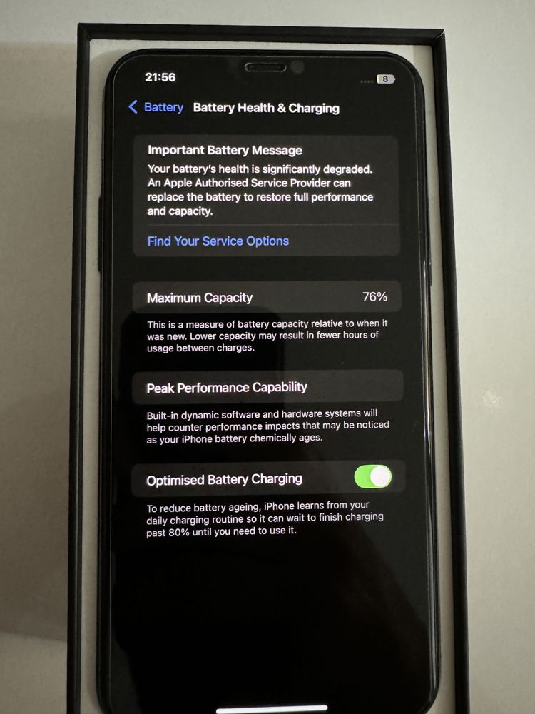 iPhone 11 proMax 256GB