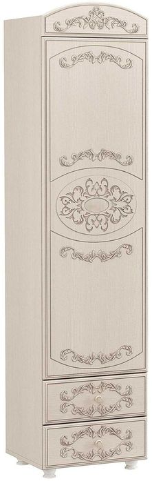 Еднокрилен гардероб с орнаменти