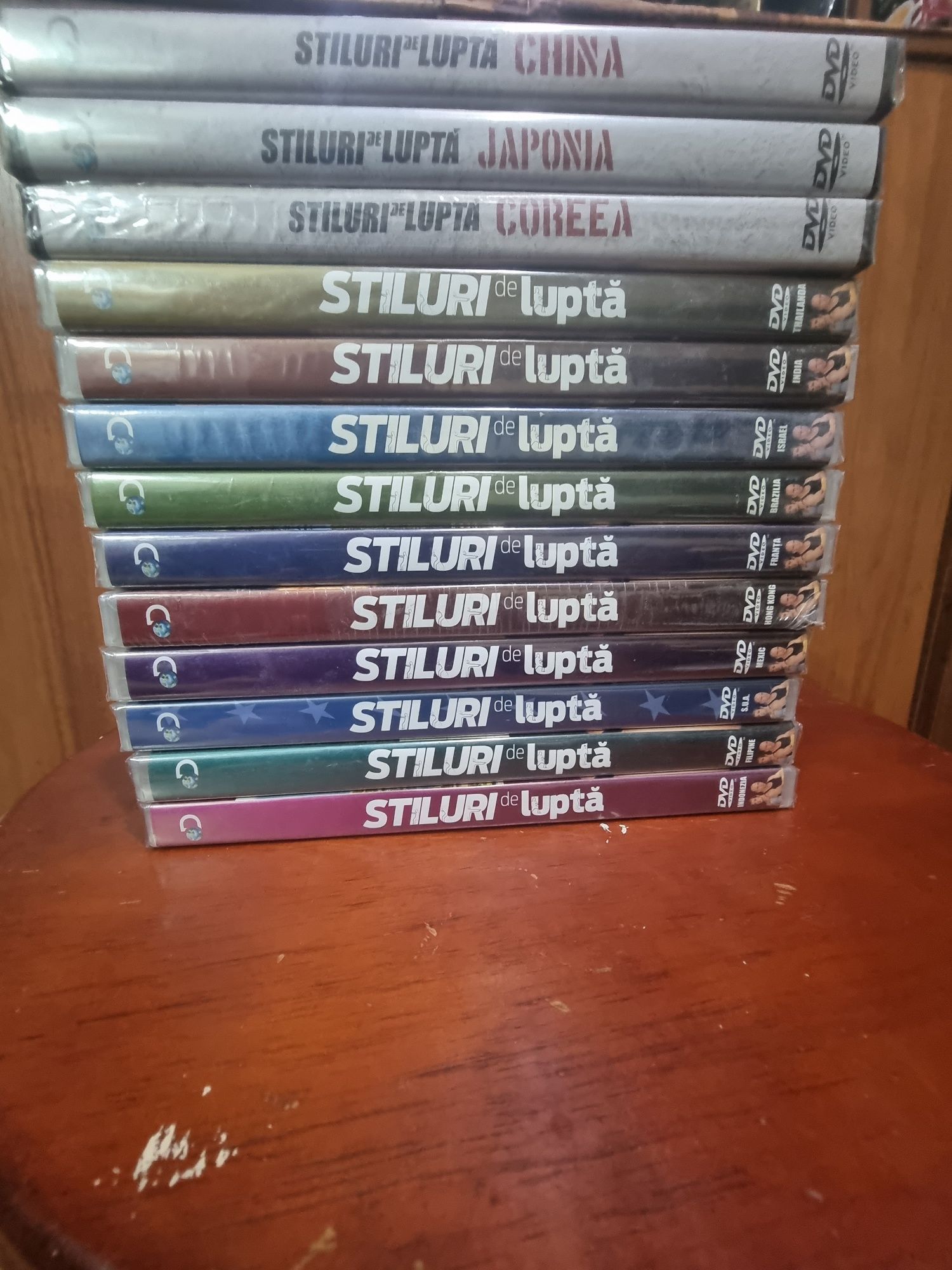 Colecția DVD-uri Stiluri de luptă