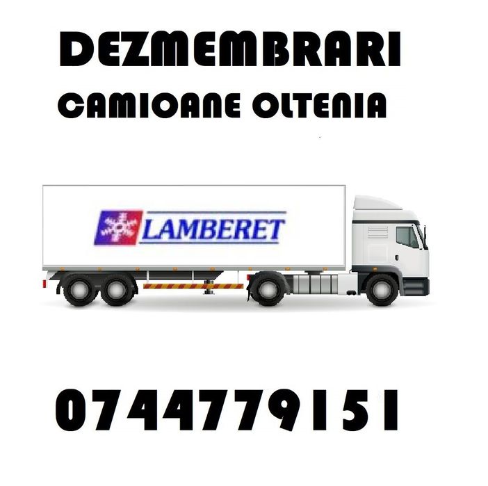 Piese Dezmembrari Semiremorca duba frigo ( Thermoking Carrier ) LAMBERET : axe , etrieri , butuci , supape , butuci , arcuri , structuri , agregat frigorific