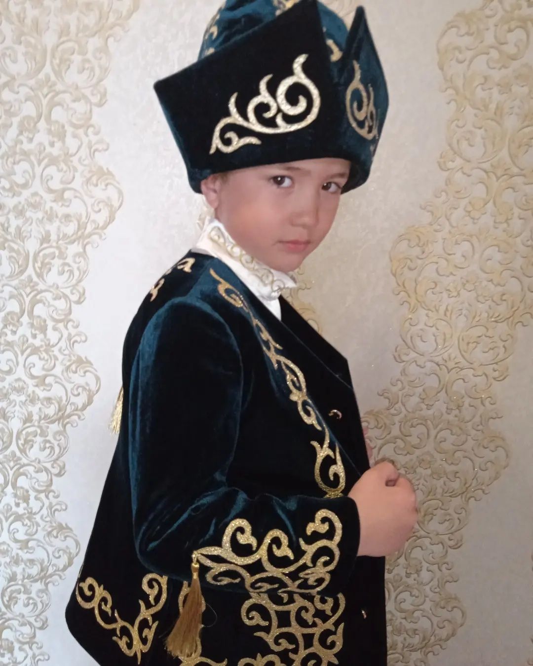 Национальный костюм для мальчика на сундет той 3-5;5-7лет