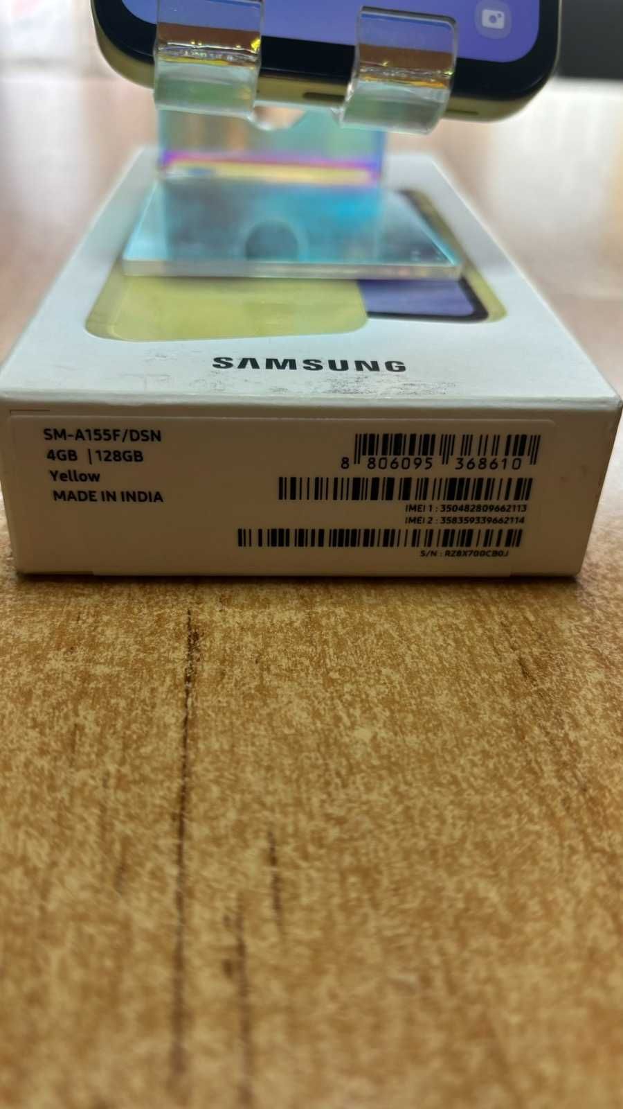 Samsung A15 Yellow