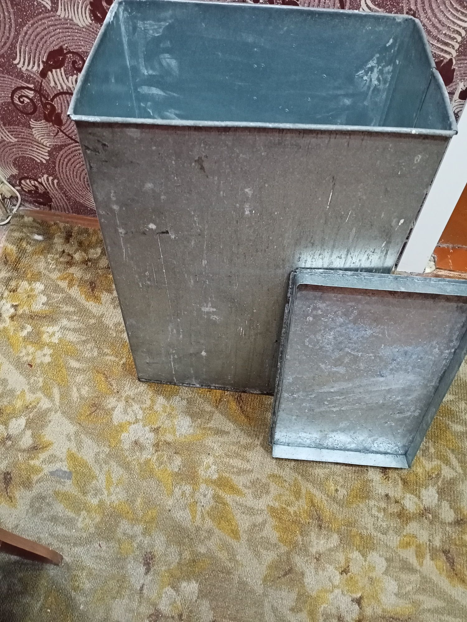 Продам бак оцинкованный б/у