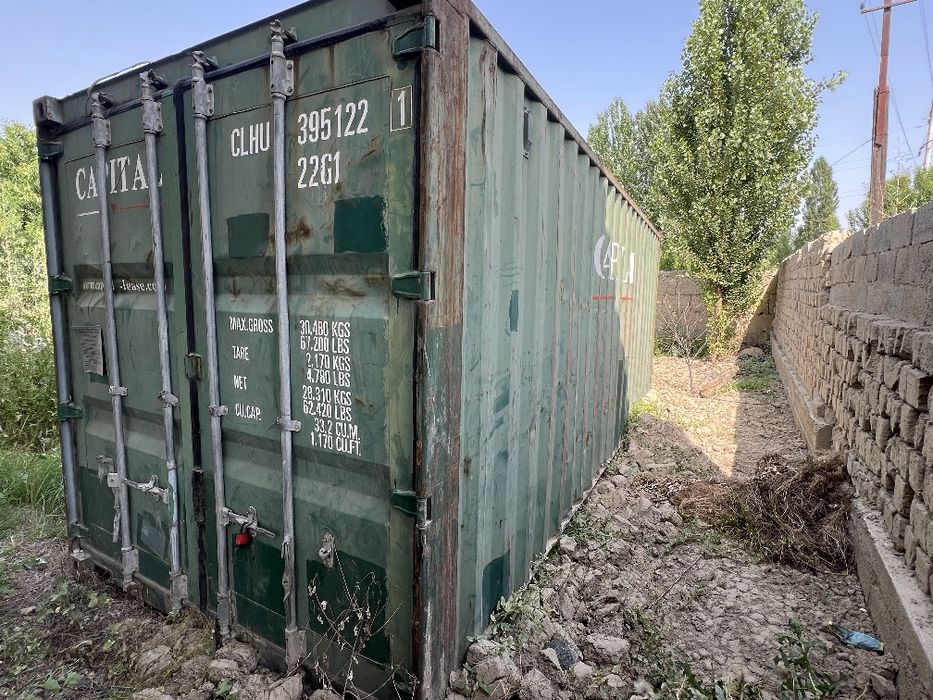 Контейнер сотилади 6 метр