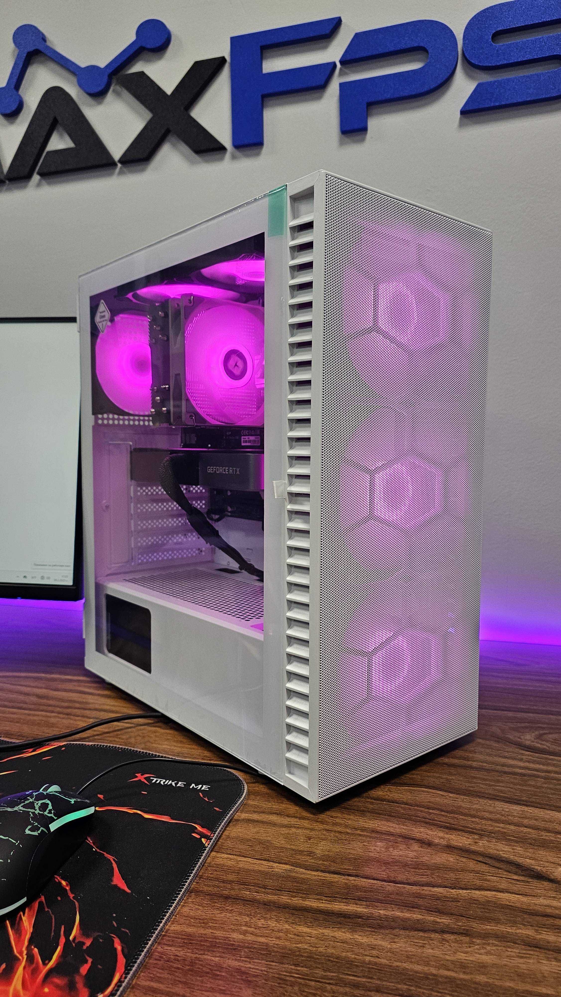 Гаранция! RTX 3070, Ryzen 5 5600, 16GB RAM, 600W Геймърски компютър!