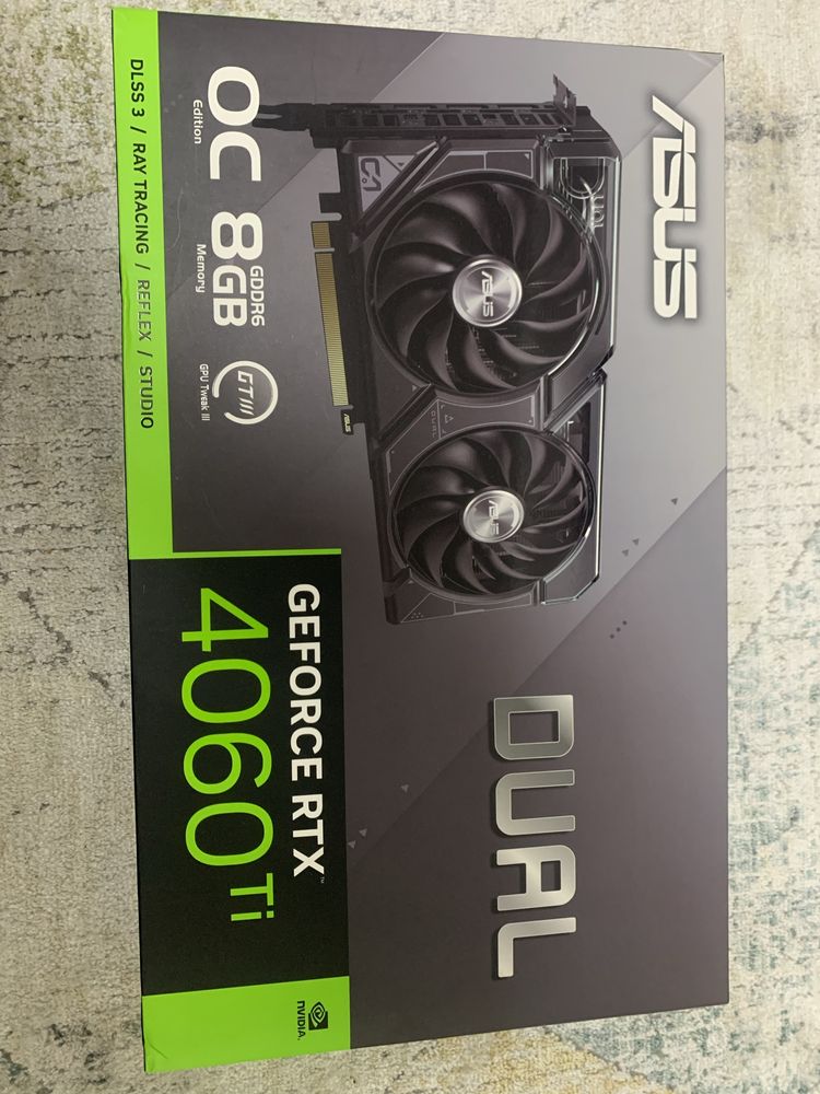 Asus RTX 4060ti dual 8gb