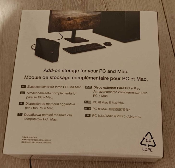 HDD extern Seagate Expansion Desktop External Drive 10TB