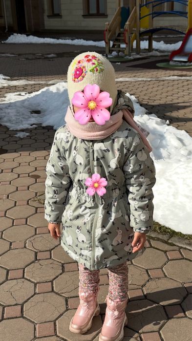 Зимняя куртка crockid 5-6 лет