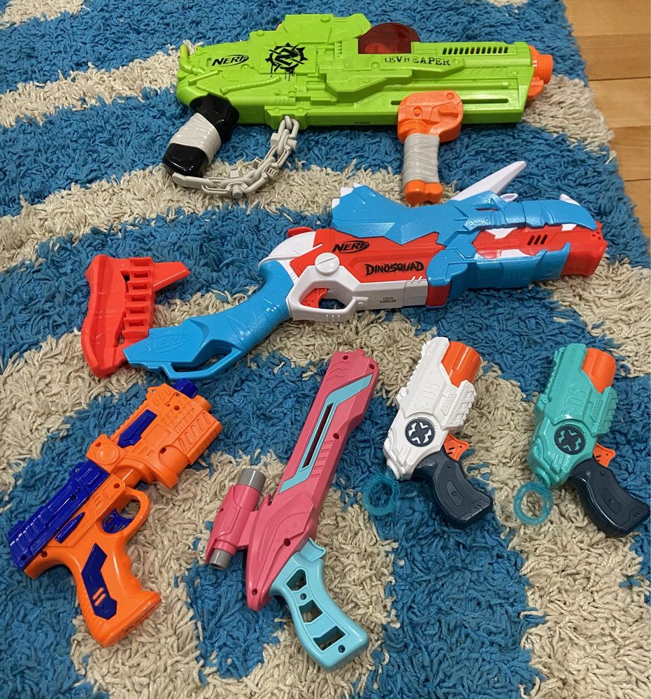 Pistoale lot Nerf/ X-shot