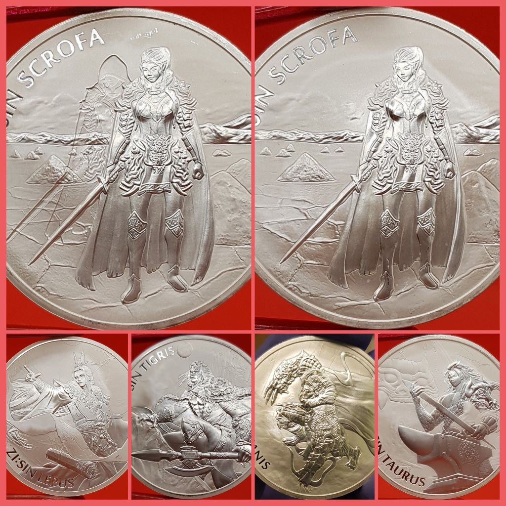 Coreea Komsco monede argint lingou 999 pur