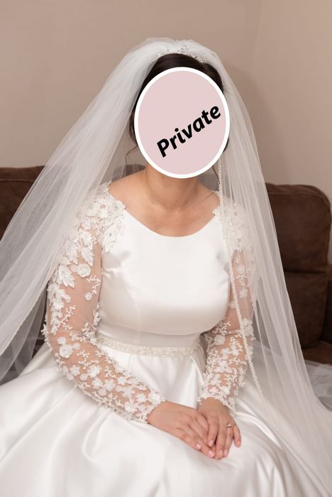 Vând rochie de mireasă mărime 36-38,marca Tyna Fashion