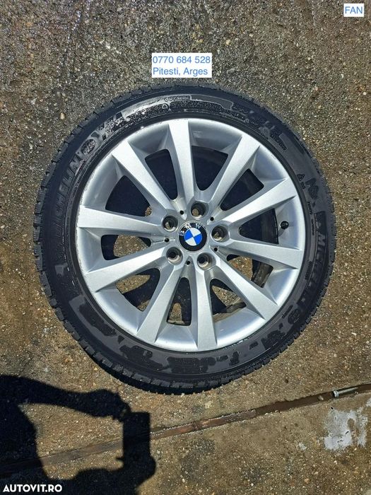 Janta Roata originala BMW pe 18 Style V-Spoke 328 8Jx18 ET30 distanta prezoane 5x120
