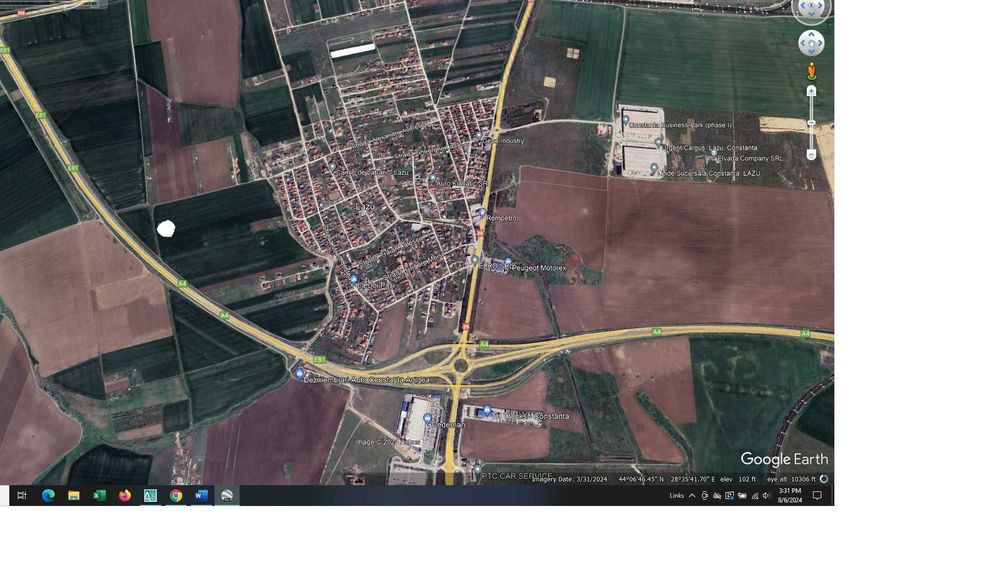 Teren in Lazu de 407 mp - intravilan