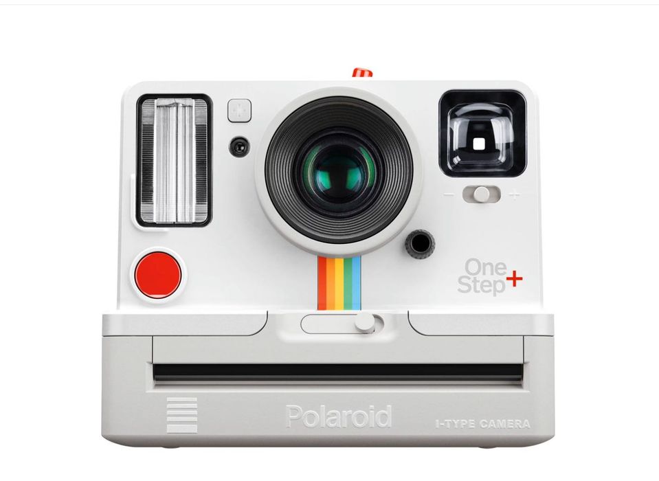 Фотоапарат Polaroid Originals OneStep+ с Bluetooth, бял