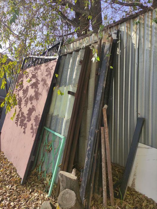 Ворота с калиткой с забормами