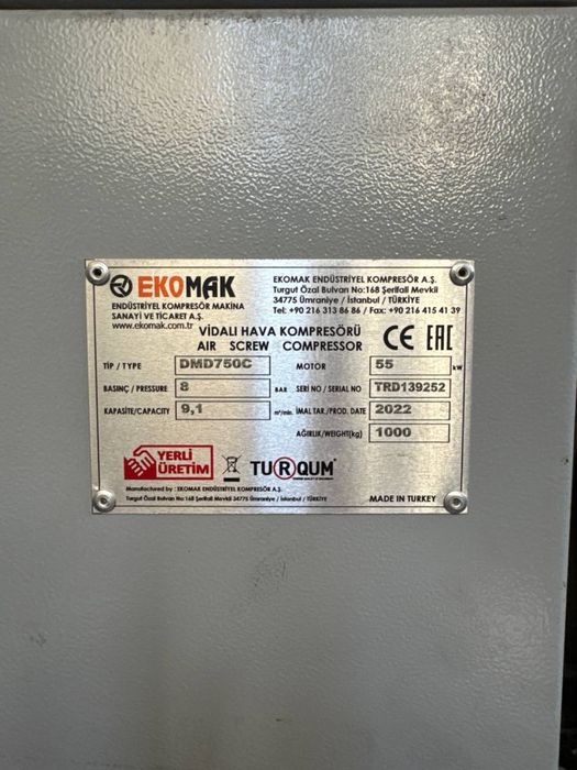 Kampreossor Кaмпрессор EKOMAK 55 kv sotiladi srochna