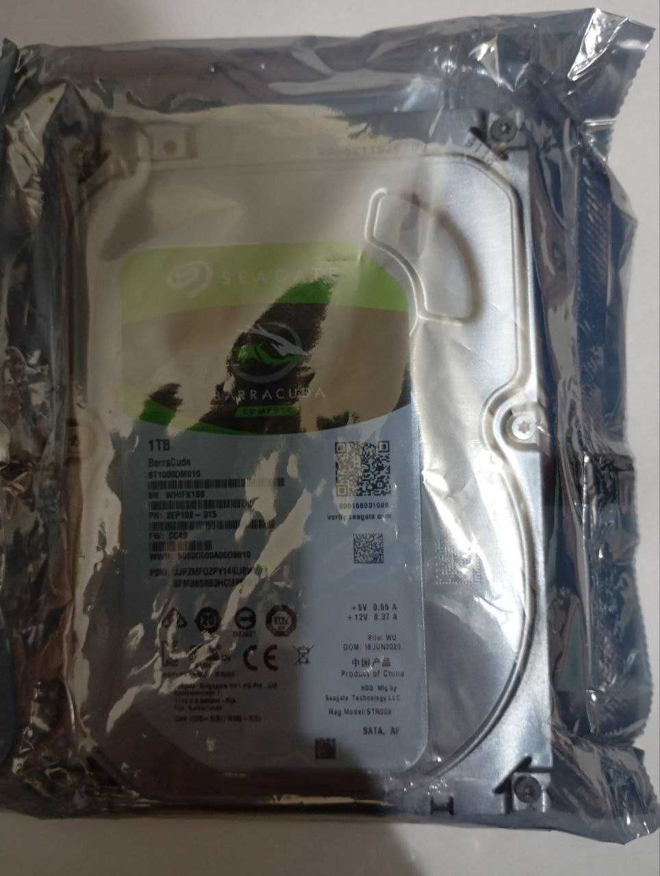 Продаю абсолютно новый жесткий диск seagate barracuda 1tb ОРИГИНАЛ