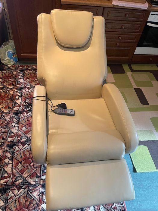 Fotoliu Relax electric cu Masaj marca STRESSLESS din piele !!