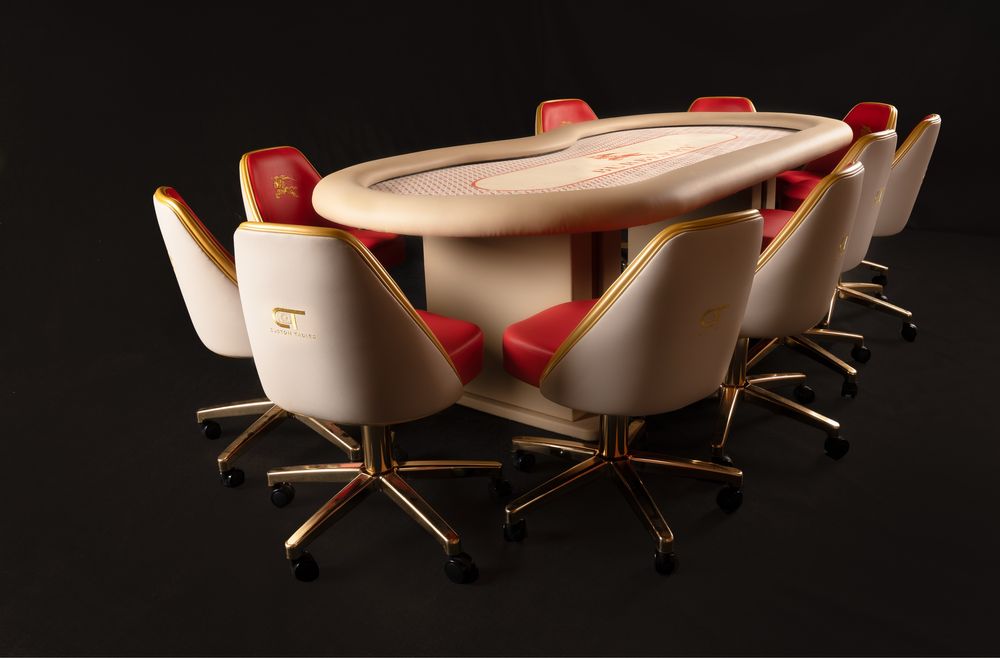 Masa Poker Scaune Poker Jetoane Poker full set CustomTables.eu