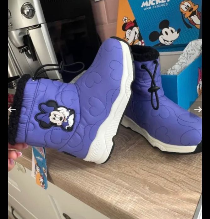 Ботуши Дисни с пух