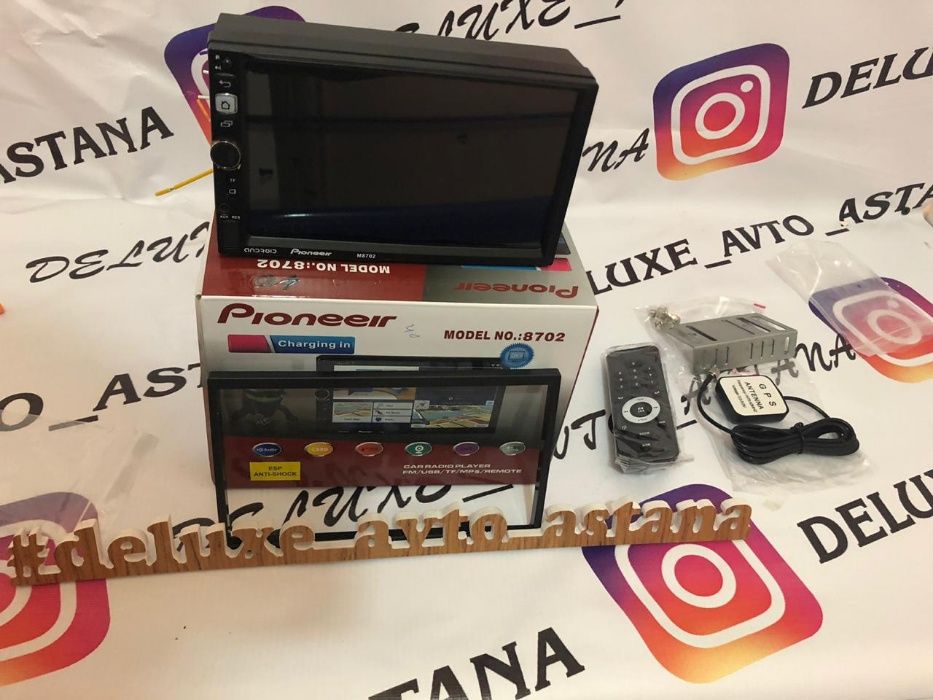 2дин 2din Андройд (android) магнитола GPS USB BT SD AUX MIC магнитофон