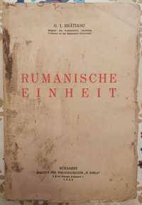 Rumanische einheit/ Unitatea românească- G.I. Brătianu