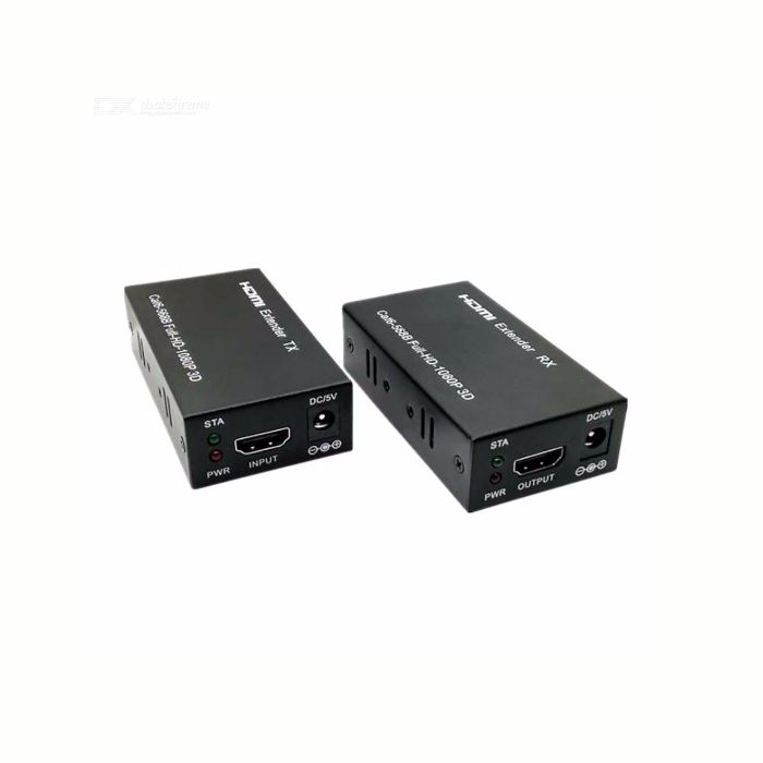 Расширитель до 60 м 1080P HDMI extender по одному кабелю Ethernet RJ45