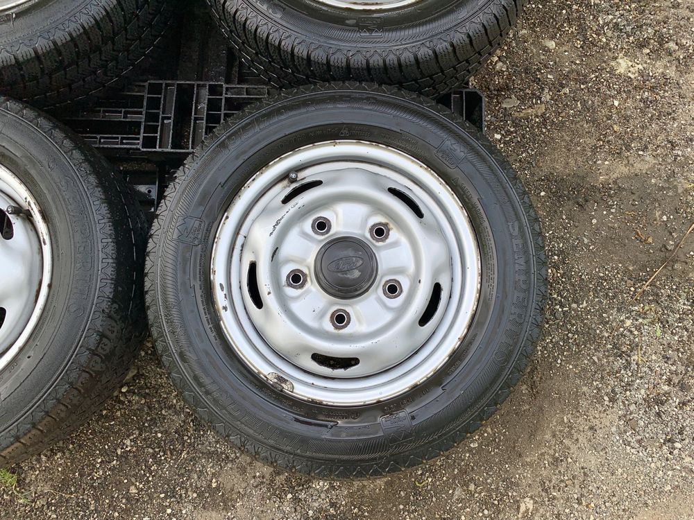 4бр.Оригинални джанти+ГУМИ 15цола 5x160 за БУС Ford Transit(2000-2024)