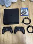 PlayStation 4 Slim, 1 Tb, 2 Manete
