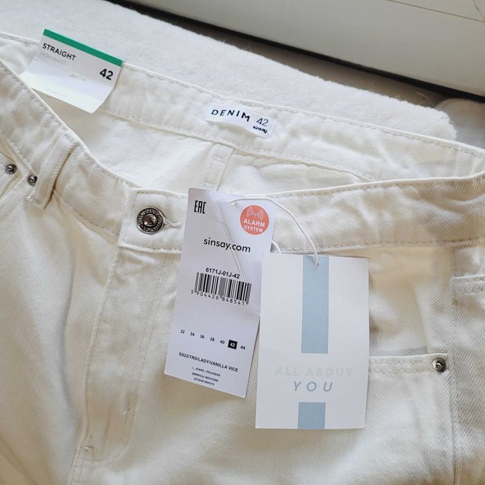 Costum compleu set dama/fete blugi Geaca Denim Sinsay 42/40