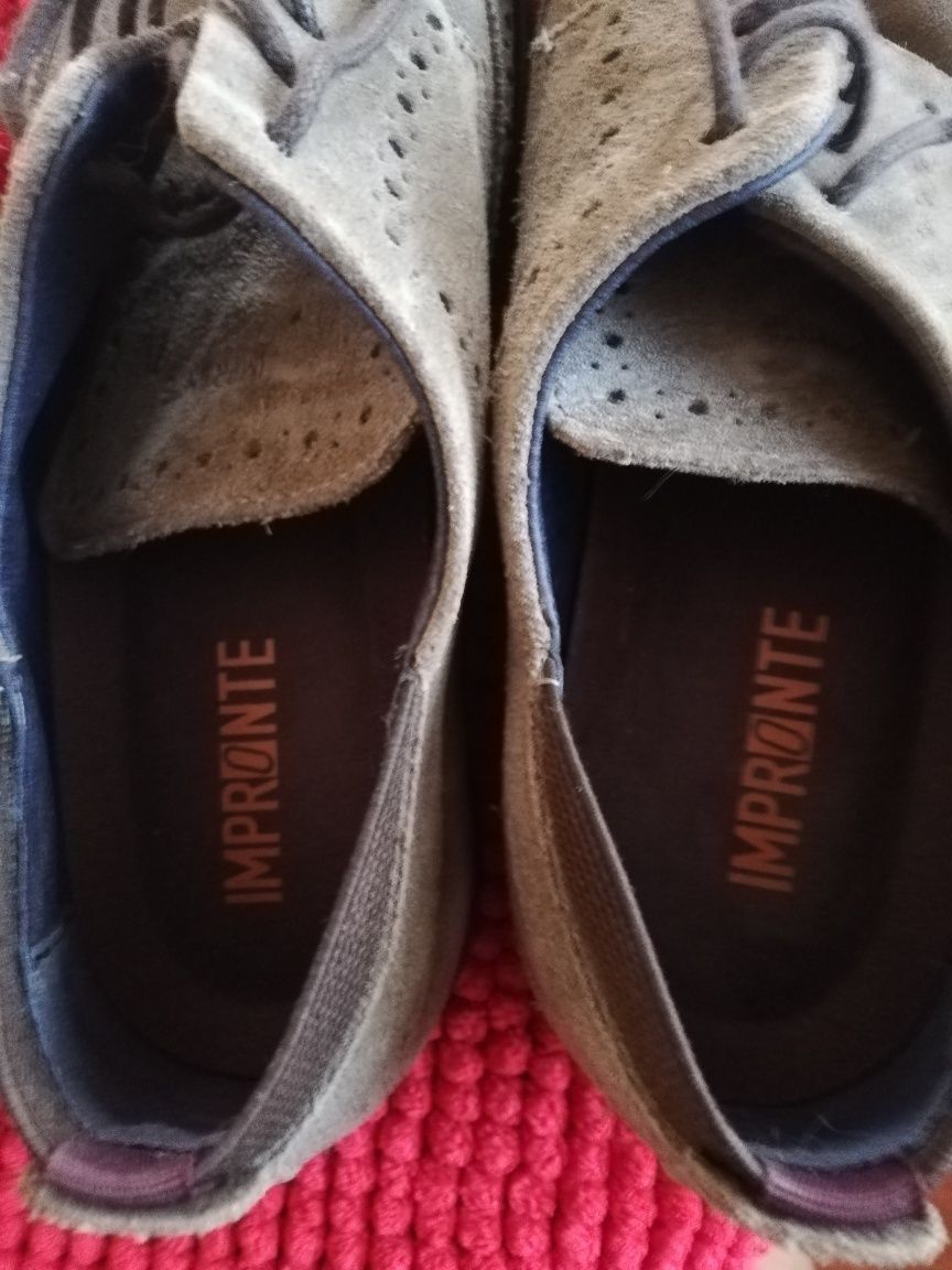 Pantofi piele întoarsă nr 40 bărbati Impronte